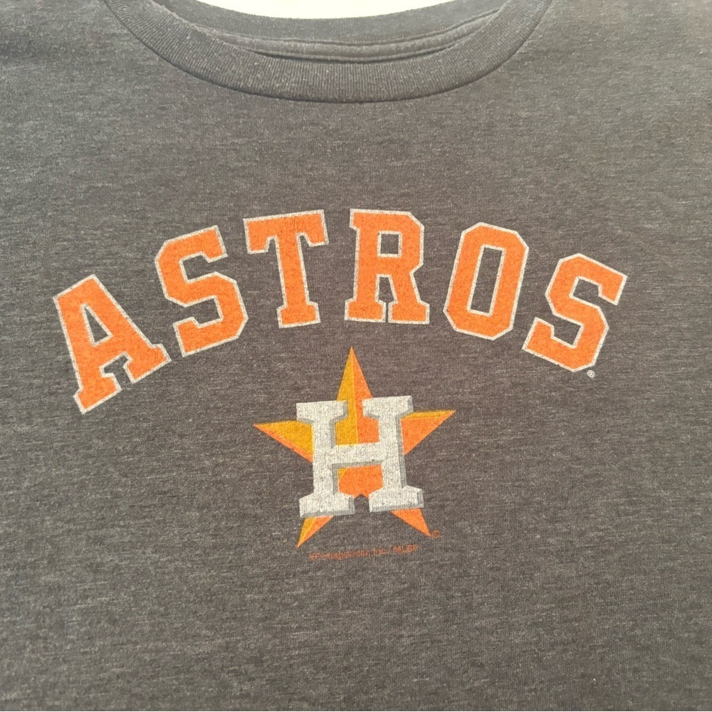 Houston Astros Gray Graphic T-Shirt Men’s Size XL MLB Fan Tee